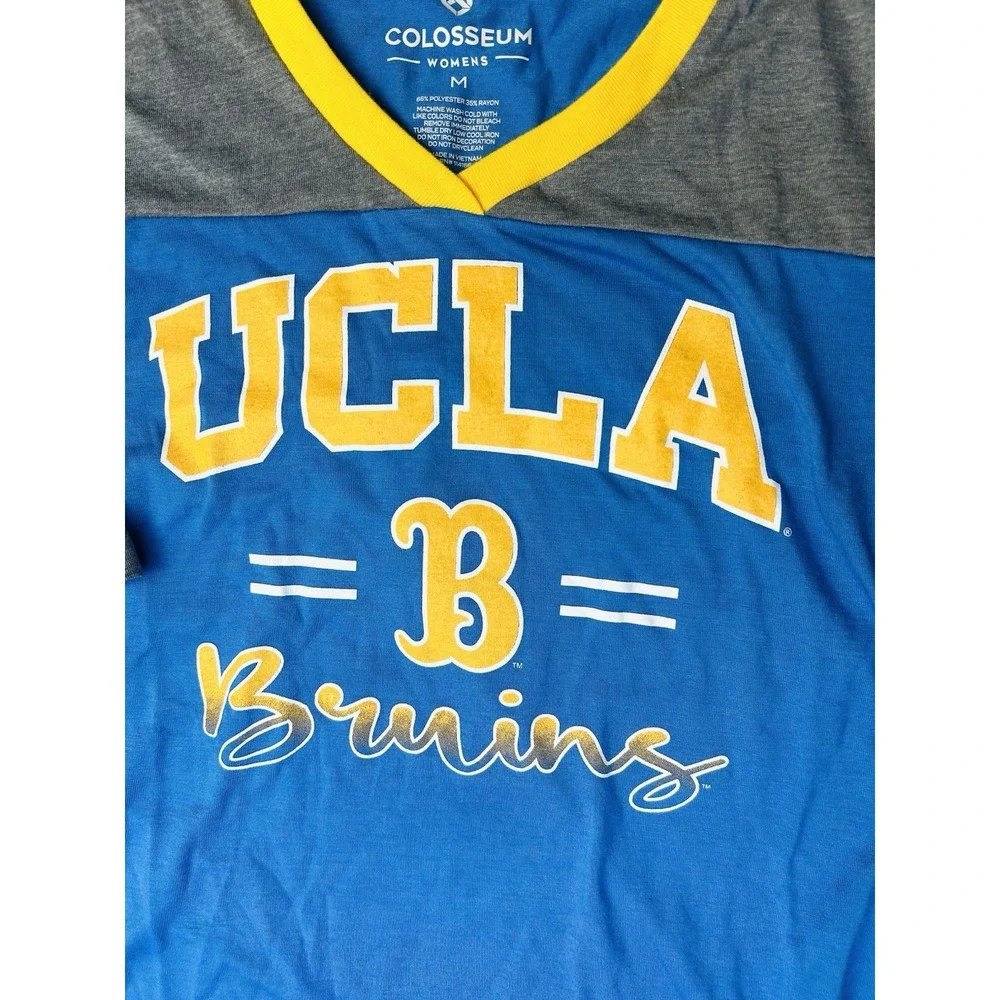 UCLA Bruins Colosseum Women's M V-neck T Shirt NEW With Tags - Picture 5 of 11